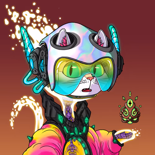 Alien Cat #743
