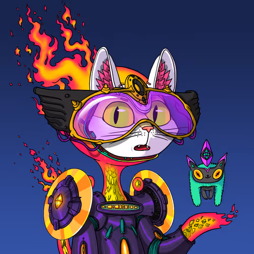 Alien Cat #7330