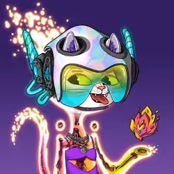 Alien Cat #9660