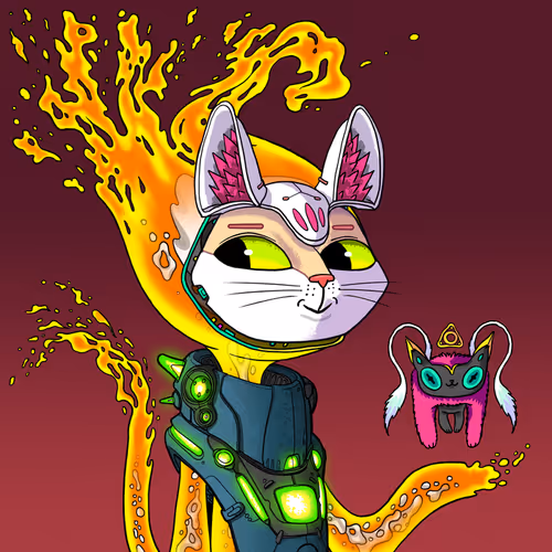 Alien Cat #8271
