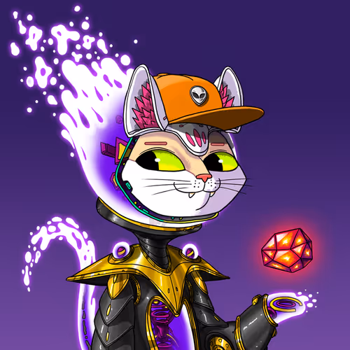 Alien Cat #1156