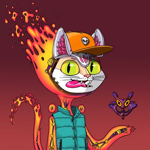 Alien Cat #1643