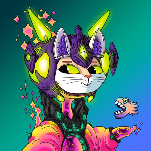 Alien Cat #9018