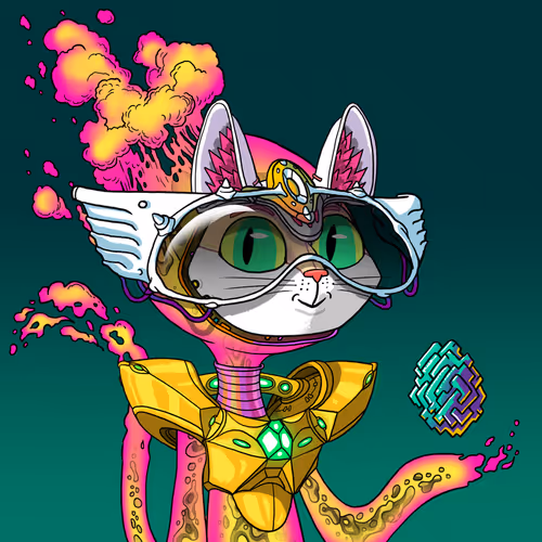 Alien Cat #8738
