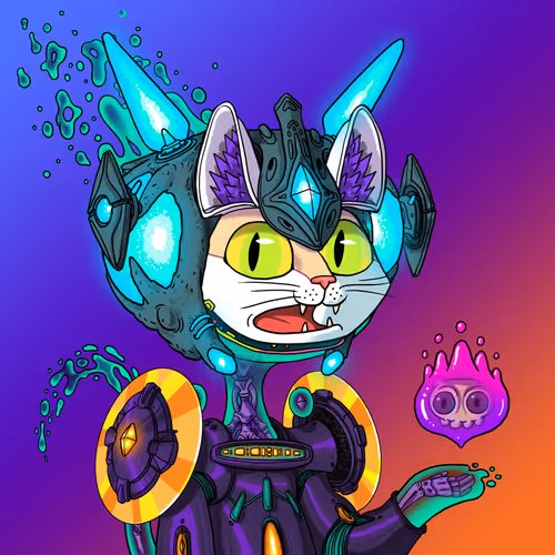 Alien Cat #7617