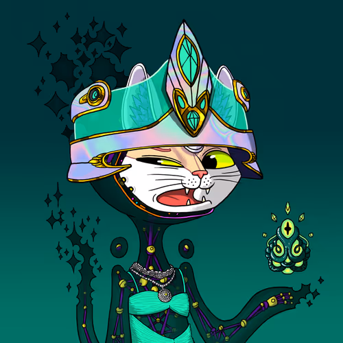 Alien Cat #9876