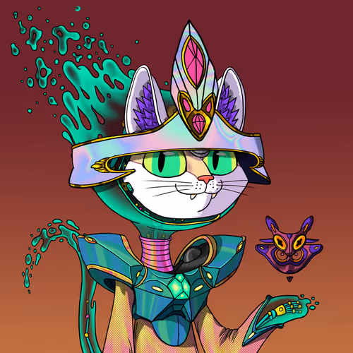 Alien Cat #8763