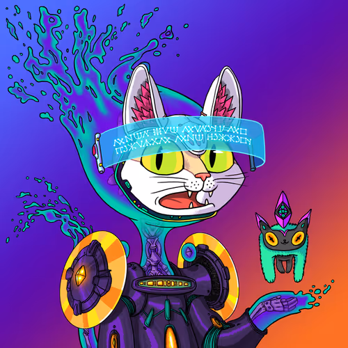 Alien Cat #10157