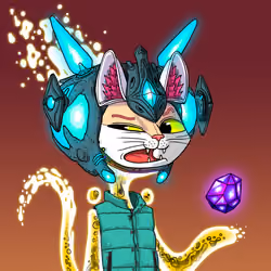 Alien Cat #1824