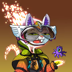 Alien Cat #2127