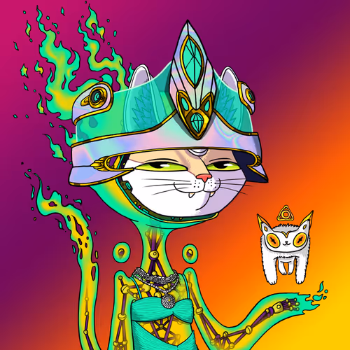 Alien Cat #1529
