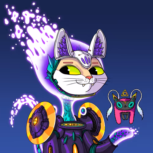 Alien Cat #6975