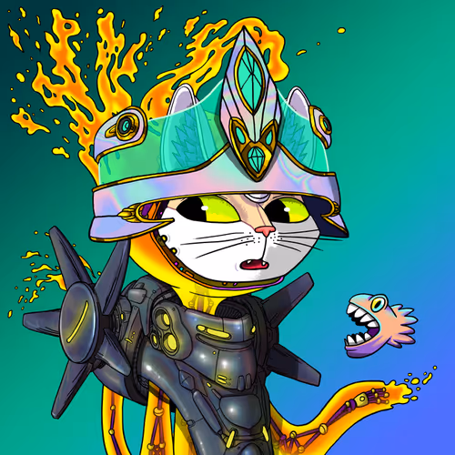Alien Cat #9901
