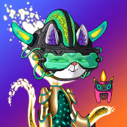 Alien Cat #8235
