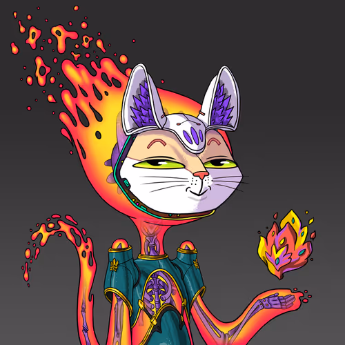 Alien Cat #6808