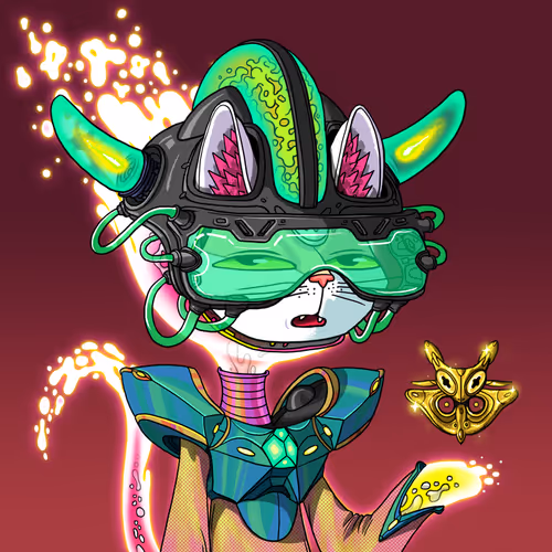 Alien Cat #2080