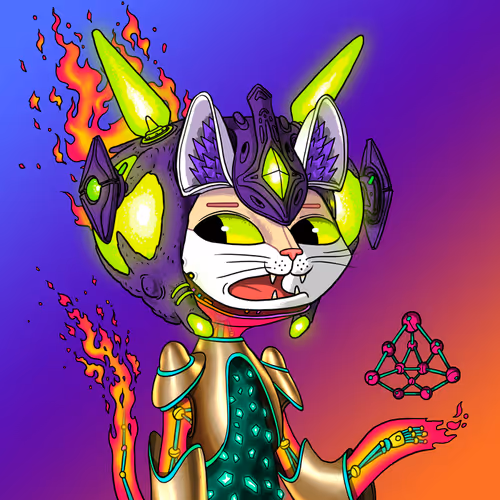 Alien Cat #7708