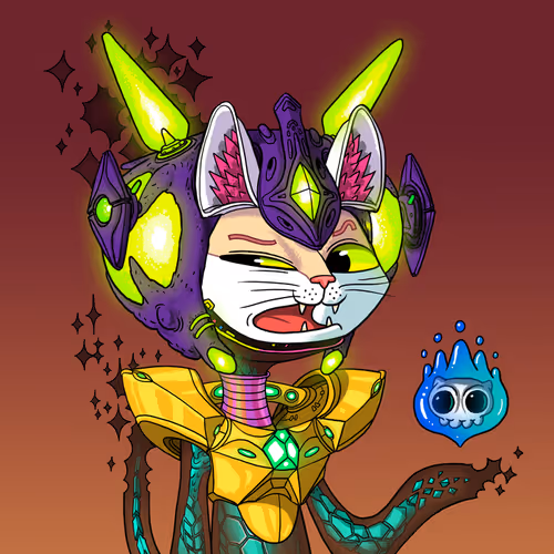 Alien Cat #9905