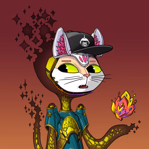 Alien Cat #8482