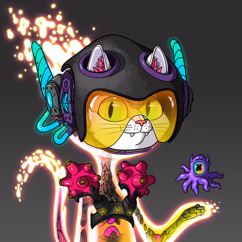 Alien Cat #8657