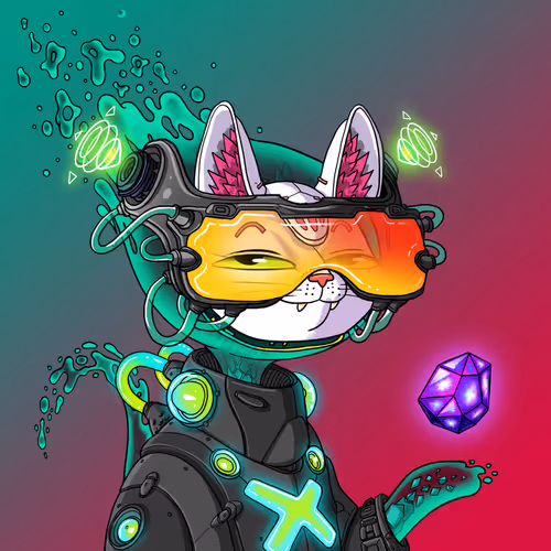 Alien Cat #9875