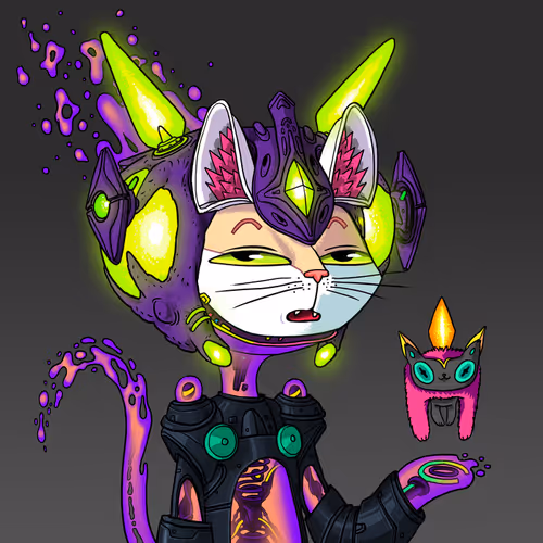 Alien Cat #8027