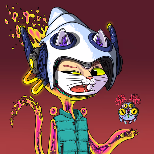 Alien Cat #8632