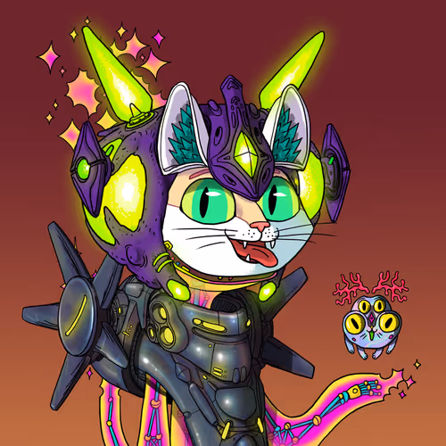 Alien Cat #7570