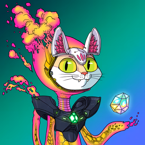 Alien Cat #7375
