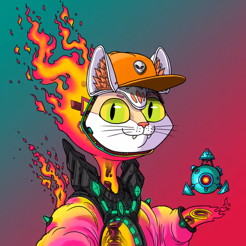 Alien Cat #8501