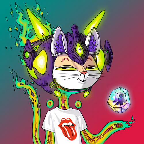 Alien Cat #7991