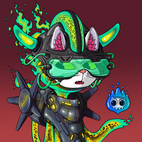 Alien Cat #7695