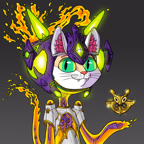Alien Cat #8866