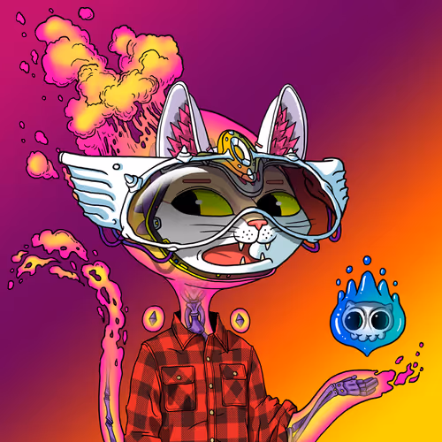 Alien Cat #7460