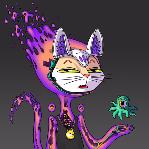 Alien Cat #7847