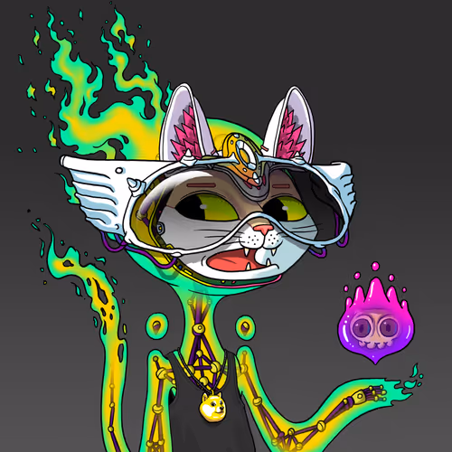 Alien Cat #818