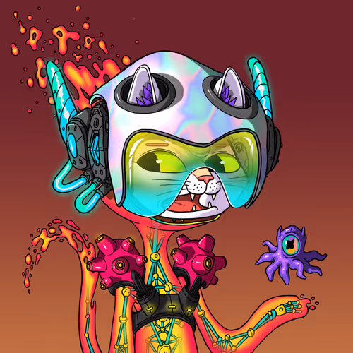 Alien Cat #7576