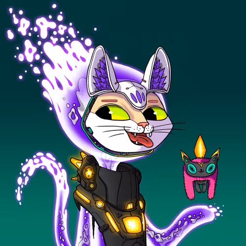 Alien Cat #7253