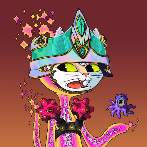 Alien Cat #9825