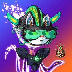 Alien Cat #5797