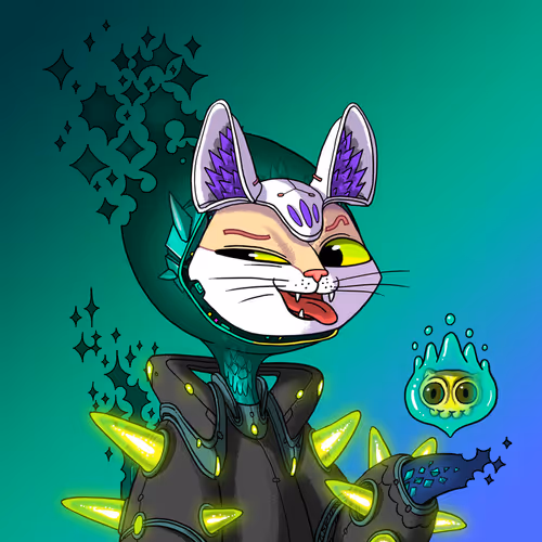 Alien Cat #6755