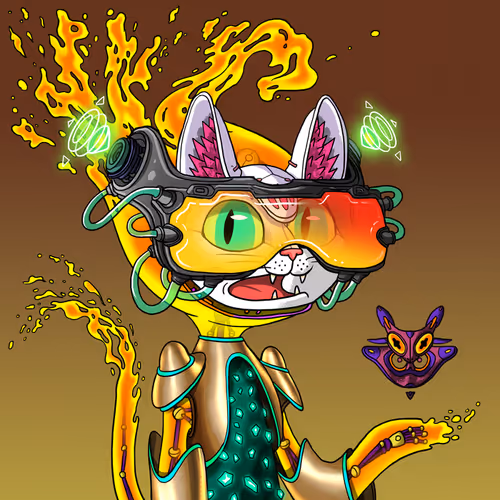 Alien Cat #2100
