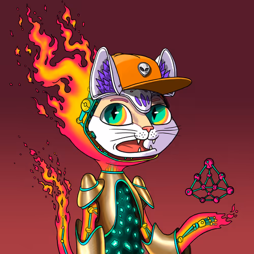 Alien Cat #9120