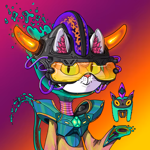 Alien Cat #1488