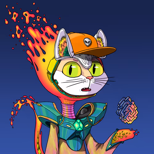 Alien Cat #3391