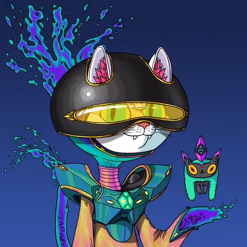 Alien Cat #8432