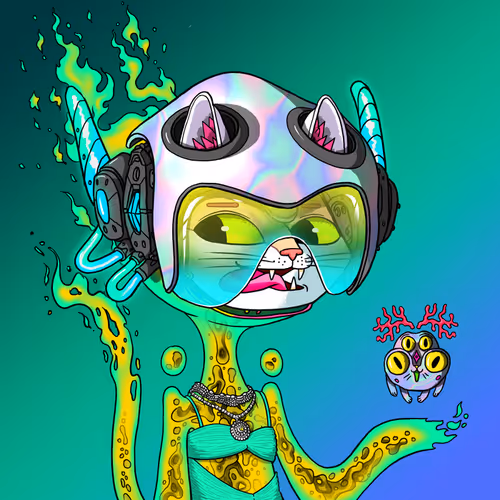 Alien Cat #2050