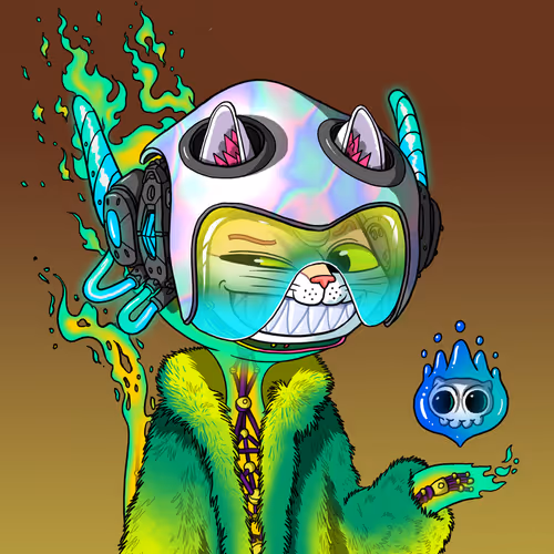 Alien Cat #9956