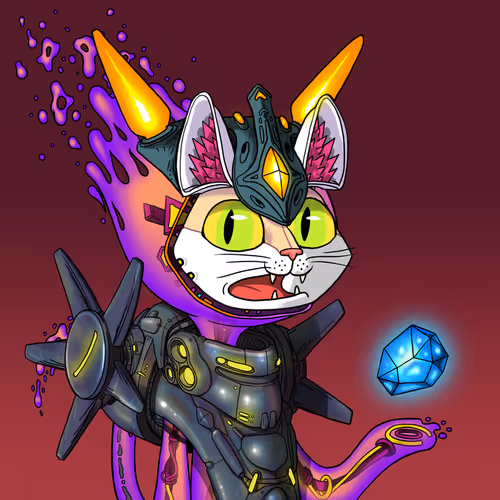 Alien Cat #6355
