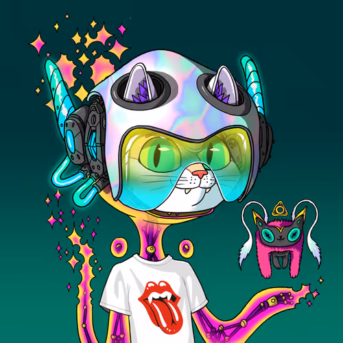 Alien Cat #7172